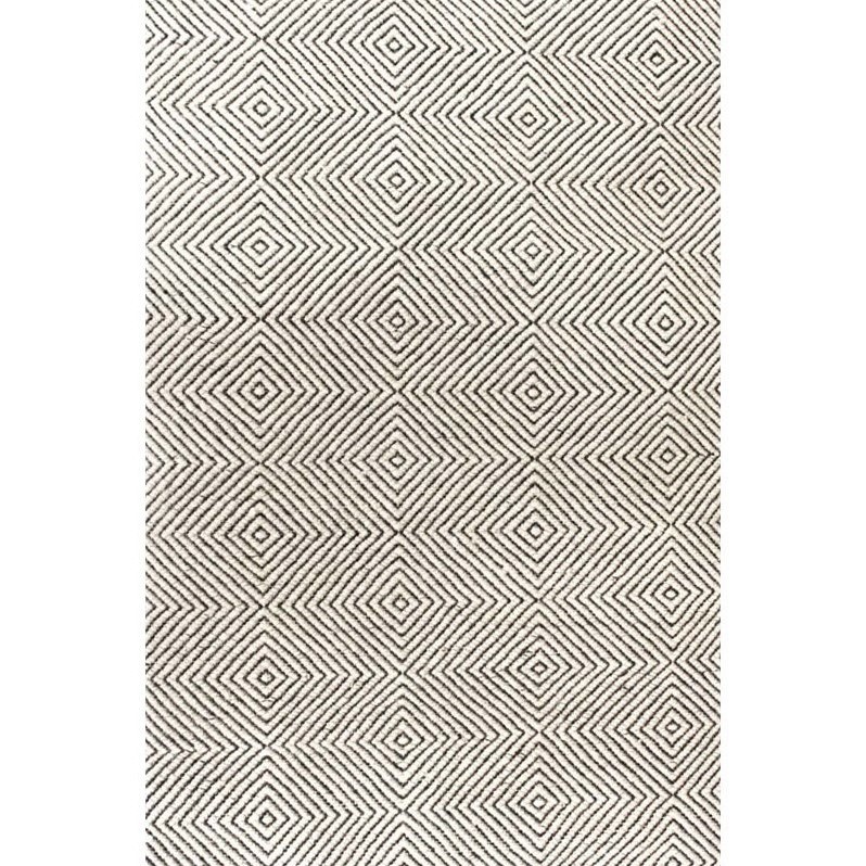 nuLOOM  5' x 8' Hand Woven Ago Rug in Ivory