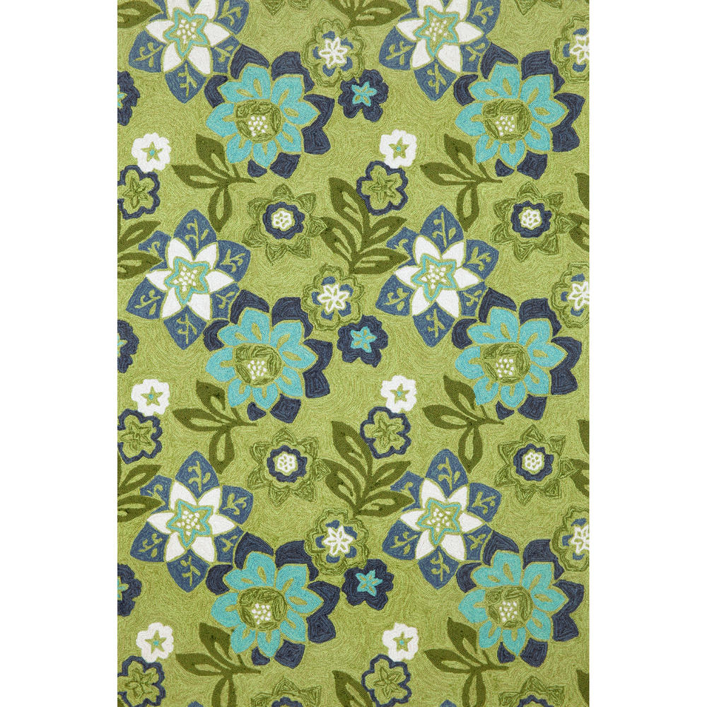 Michael Anthony Furniture Floral Green 5' x 7'6" Indoor/Outdoor Rug