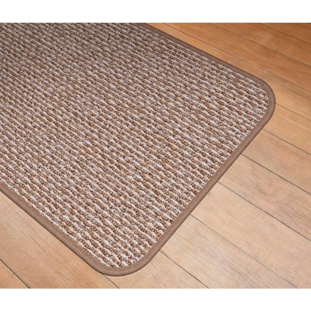 House, Home and More Skid-resistant Carpet Runner - Praline Brown - 18 Ft. X 36 In.
