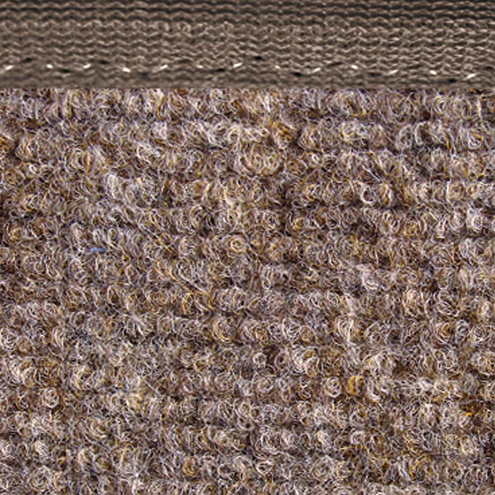 House, Home and More Outdoor Carpet Runner - Brown - 4' x 15'