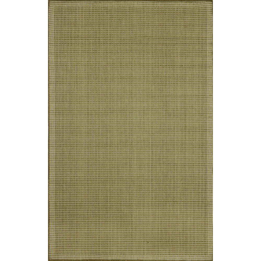 Michael Anthony Furniture Texture Yellow/Iv 7'10" x 9'10" Indoor/Outdoor Flatweave Rug