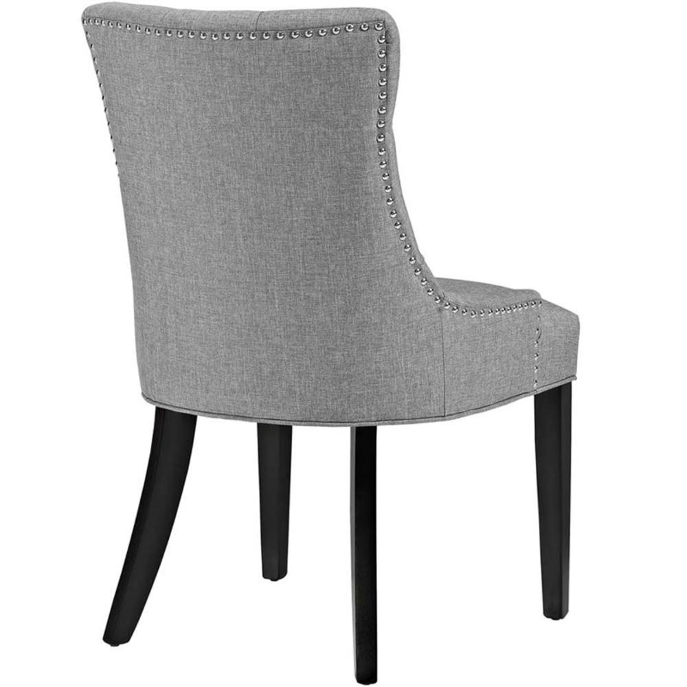 Modway  EEI-2223-LGR Regent Fabric Dining Chair In Light Gray