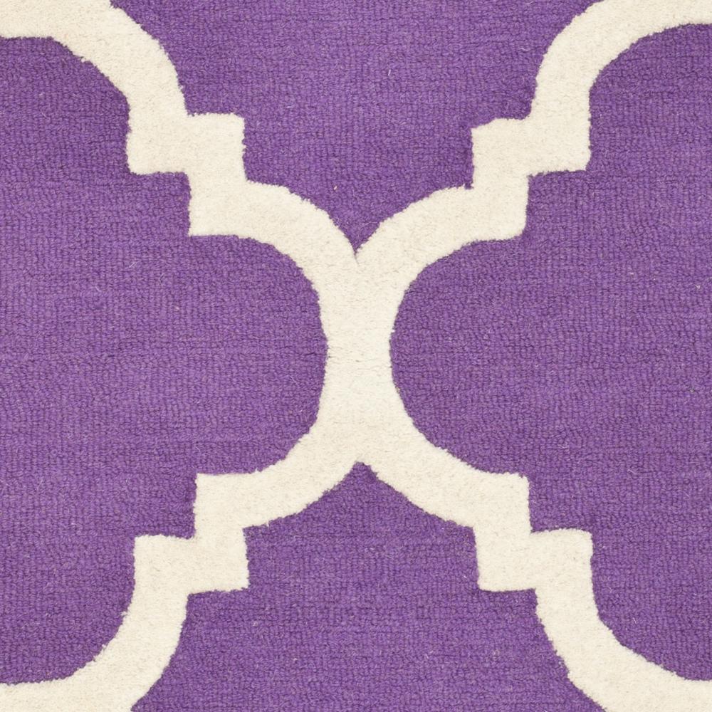 Safavieh  CAM140K-3 Cambridge Area Rug, Purple / Ivory
