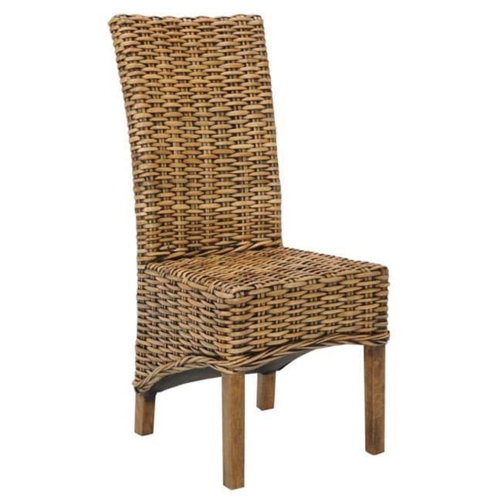 Safavieh Isla Mango Wood Side Chair (Set of brown, 2