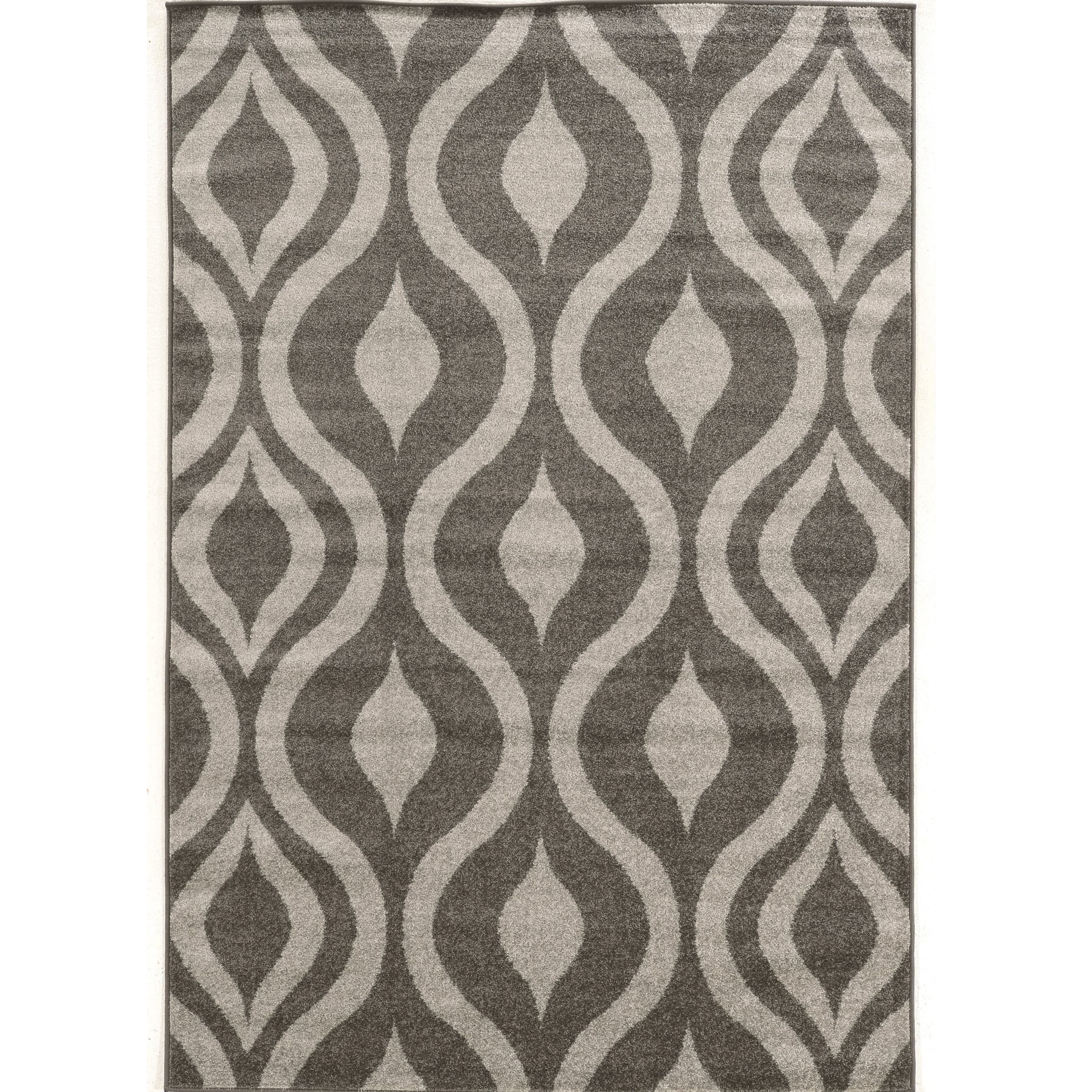 Linon Home Decor Products Inc Claremont Drops Gray 2 X 3 Rug