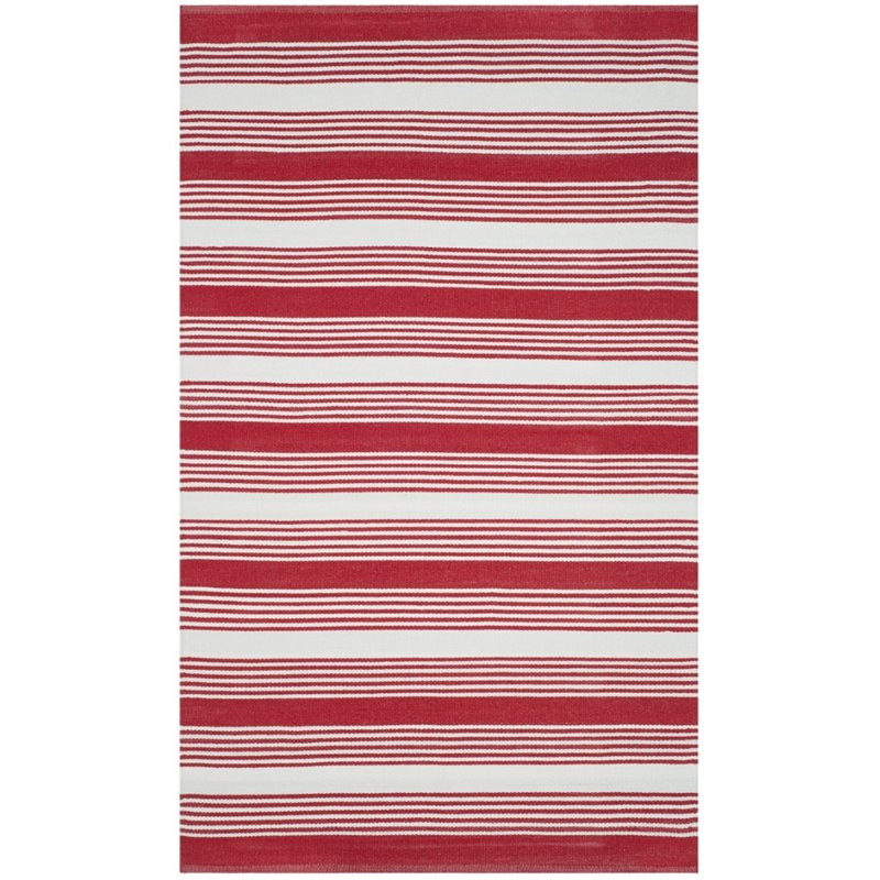 Safavieh  Thom Filicia Red Outdoor Area Rug - Rug Size: x 6', 9'