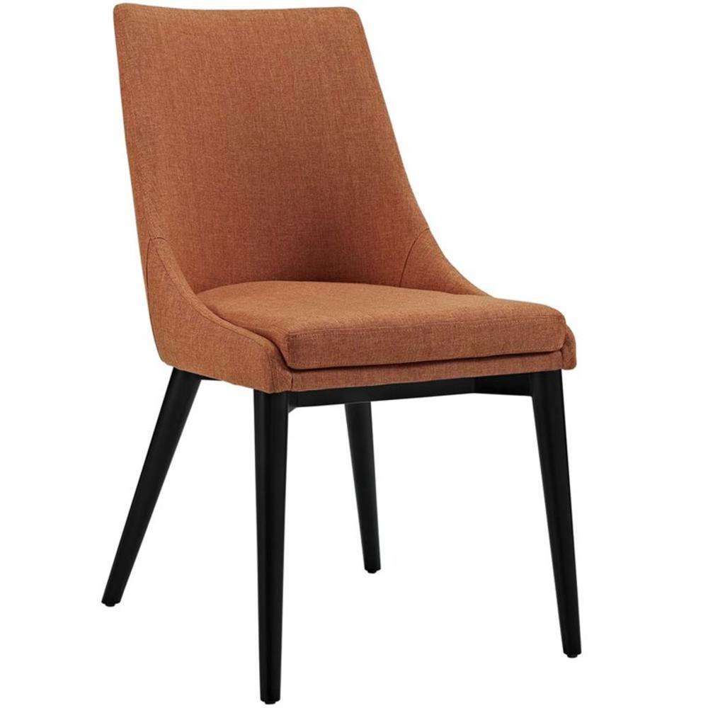 Modway  Furniture Viscount Fabric Dining Chair in orange