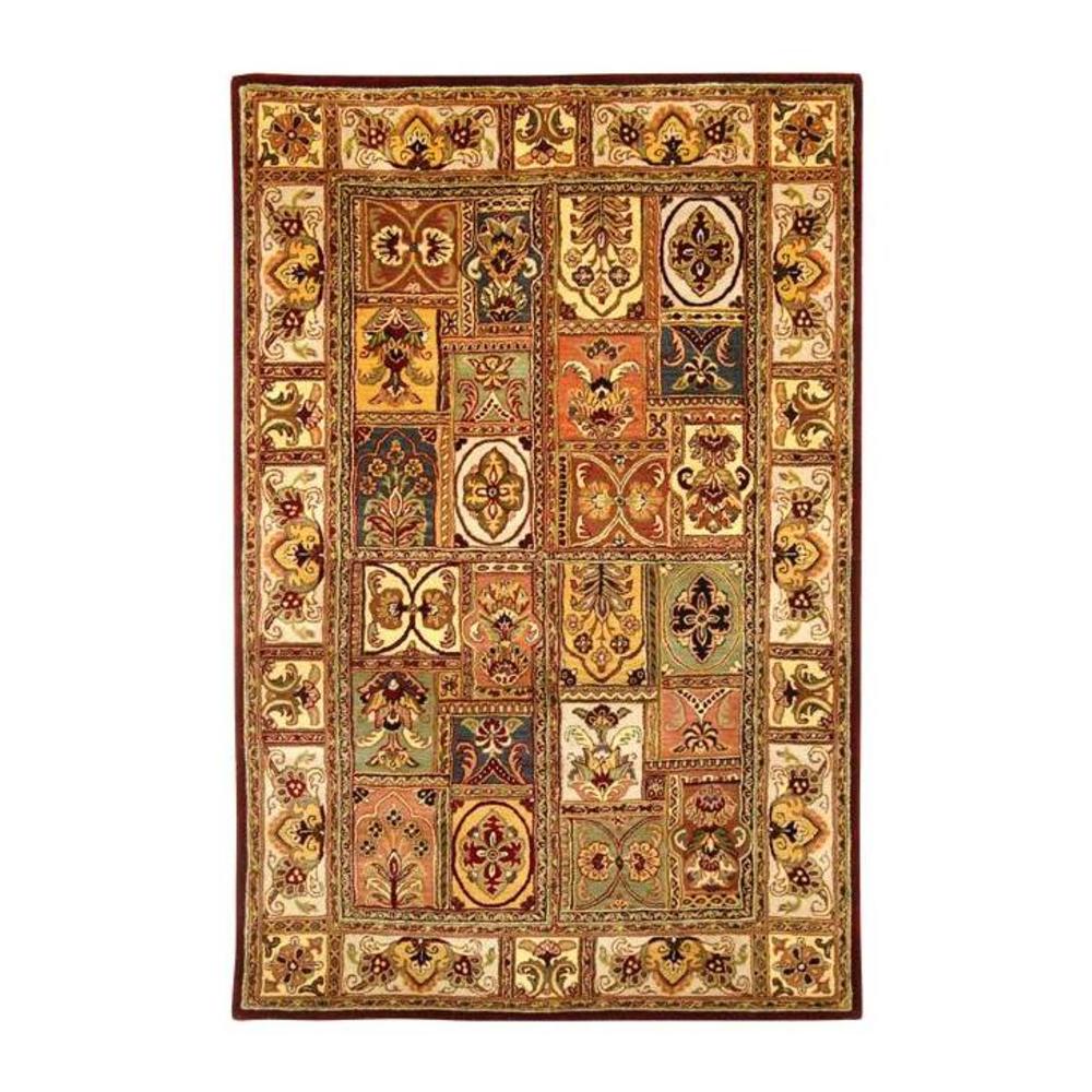 Safavieh  Classic Collection CL386A Handmade Traditional Oriental Multicolored Wool Area Rug 2' x 3 2', 3', Assorted