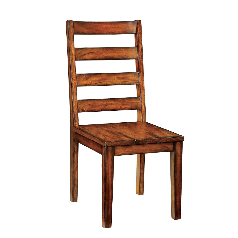 Furniture of America  Dickens II Rustic Dining Chair (Set of brown, 2