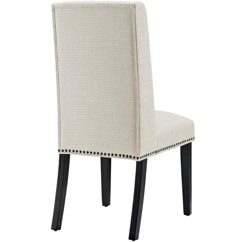 Modway  Furniture Baron Fabric Dining Chair in beige