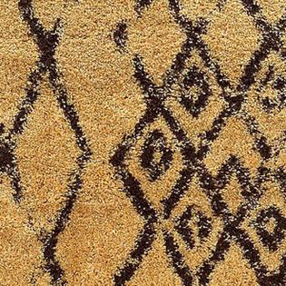 Linon Home Decor Products Inc Moroccan Marrakes Camel Brown 3 X