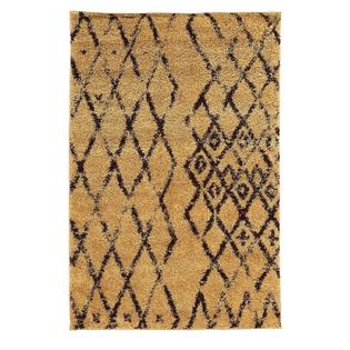 Linon Home Decor Products Inc Moroccan Marrakes Camel Brown 3 X