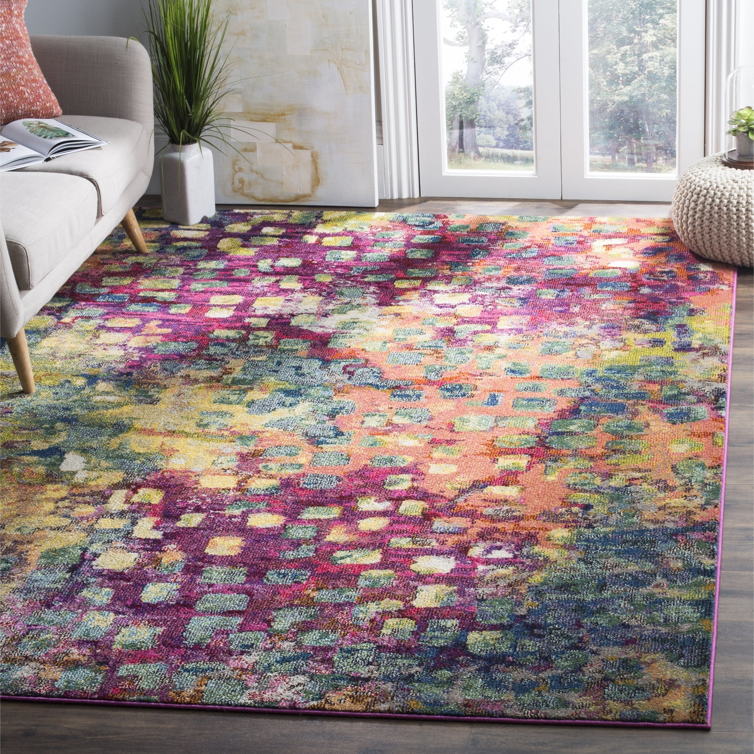 Pink Area Accent Rugs Sears