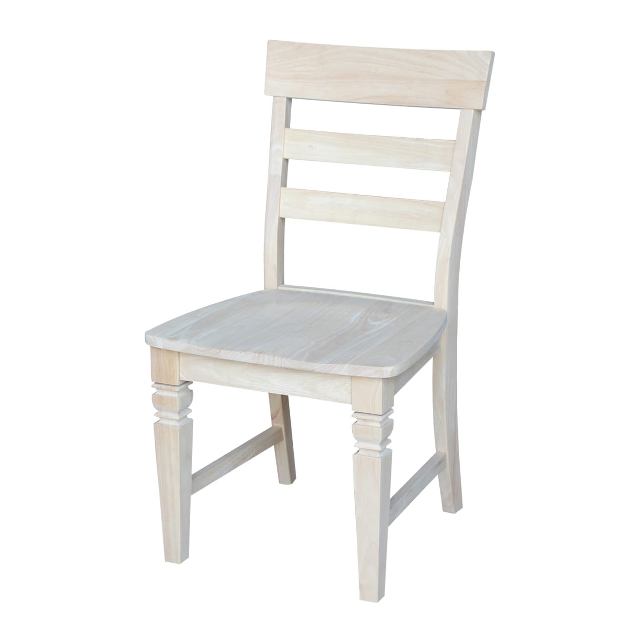 Unfinished Wood Dining Chairs