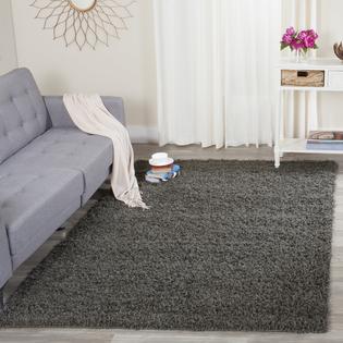 Safavieh Athens Shag Dark Grey Area Rug 6 X 9
