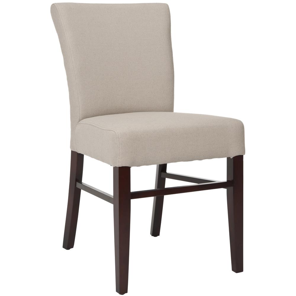 Safavieh  Teagon Side Chair (Set Of Taupe taupe, 2