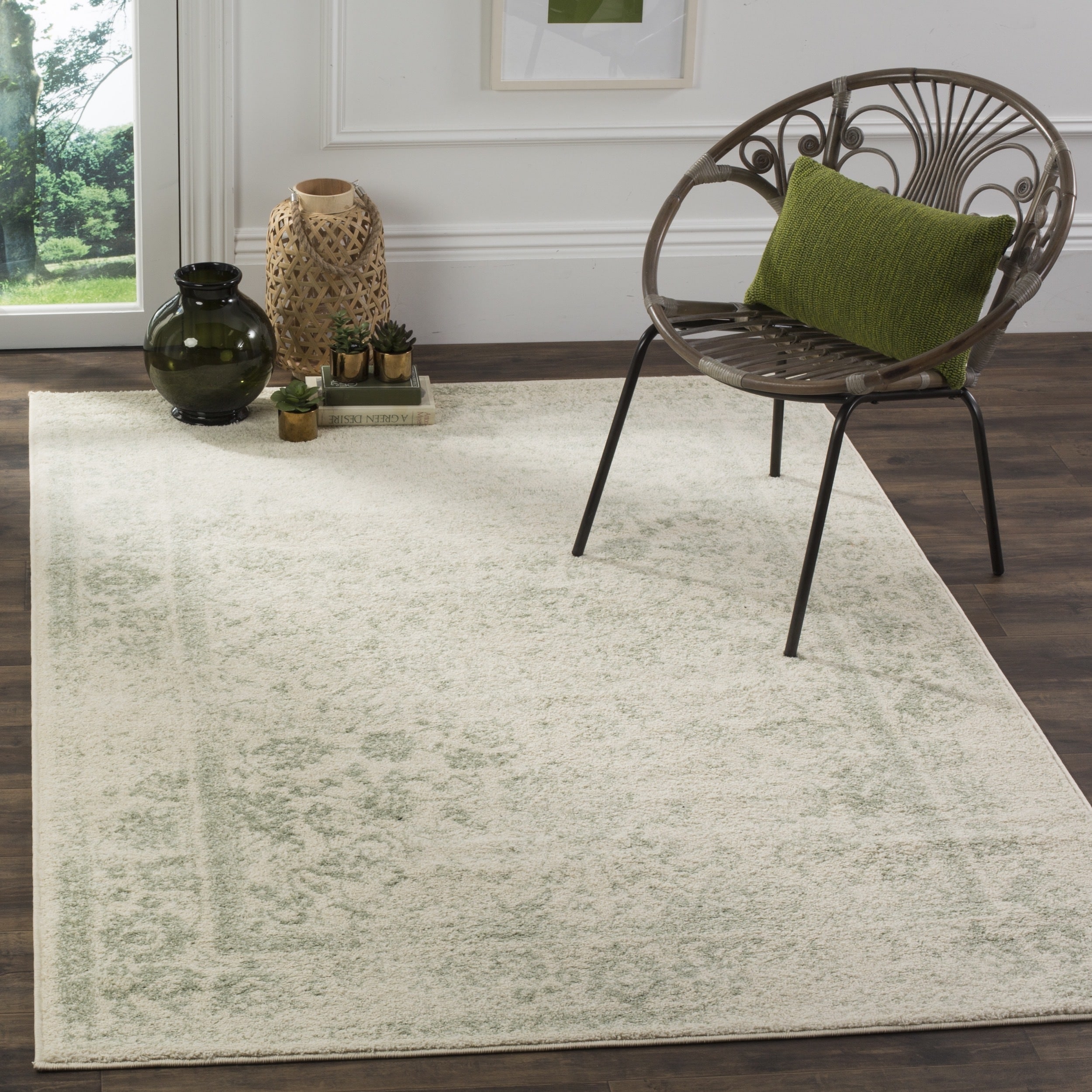 PURRUGS Easy Care Area Rug – 4x6 Ft, Non-Slip Machine Washable Entry Mat, Pet & Dirt Trapper