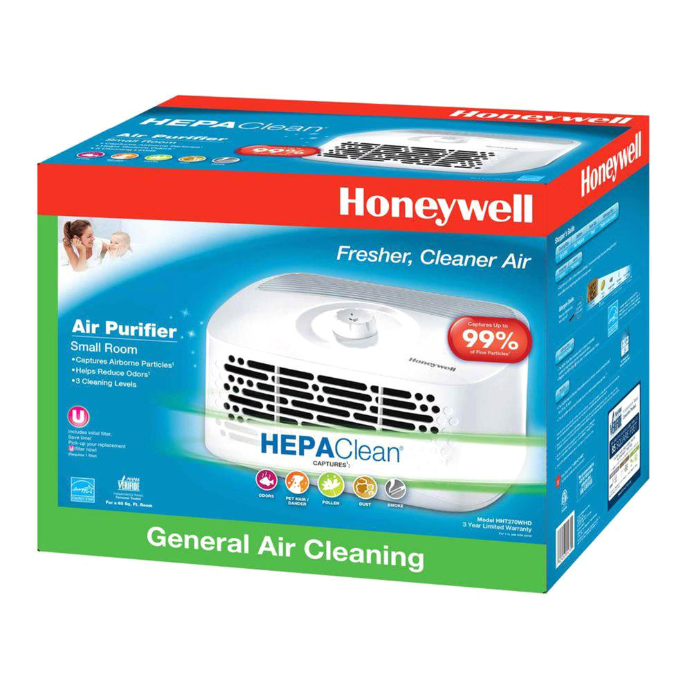 Honeywell HHT270W Portable HEPAClean Tabletop Air Purifier