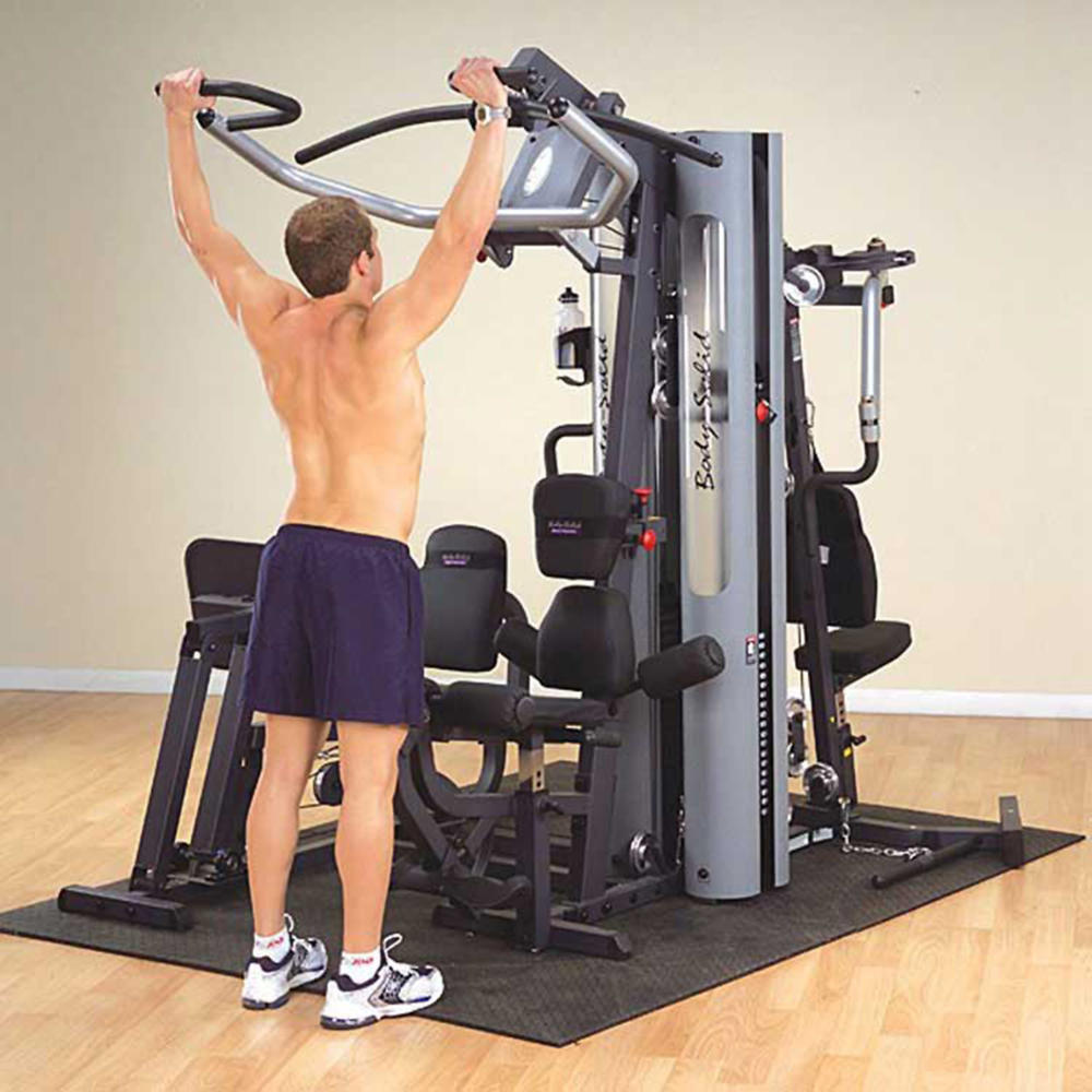 Body-Solid 2-Stack Home Gym with Leg Developer Station