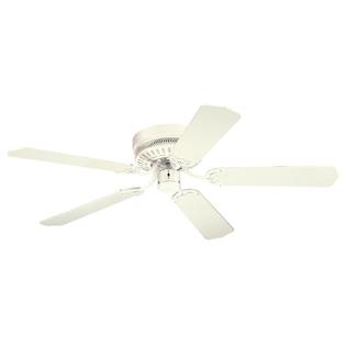 7805300 Casanova 52in White Flush Mount Ceiling Fan