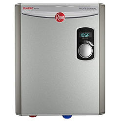 Rheem RTEX-18 18kW 240V Electric Tankless Water Heater, small, Gray