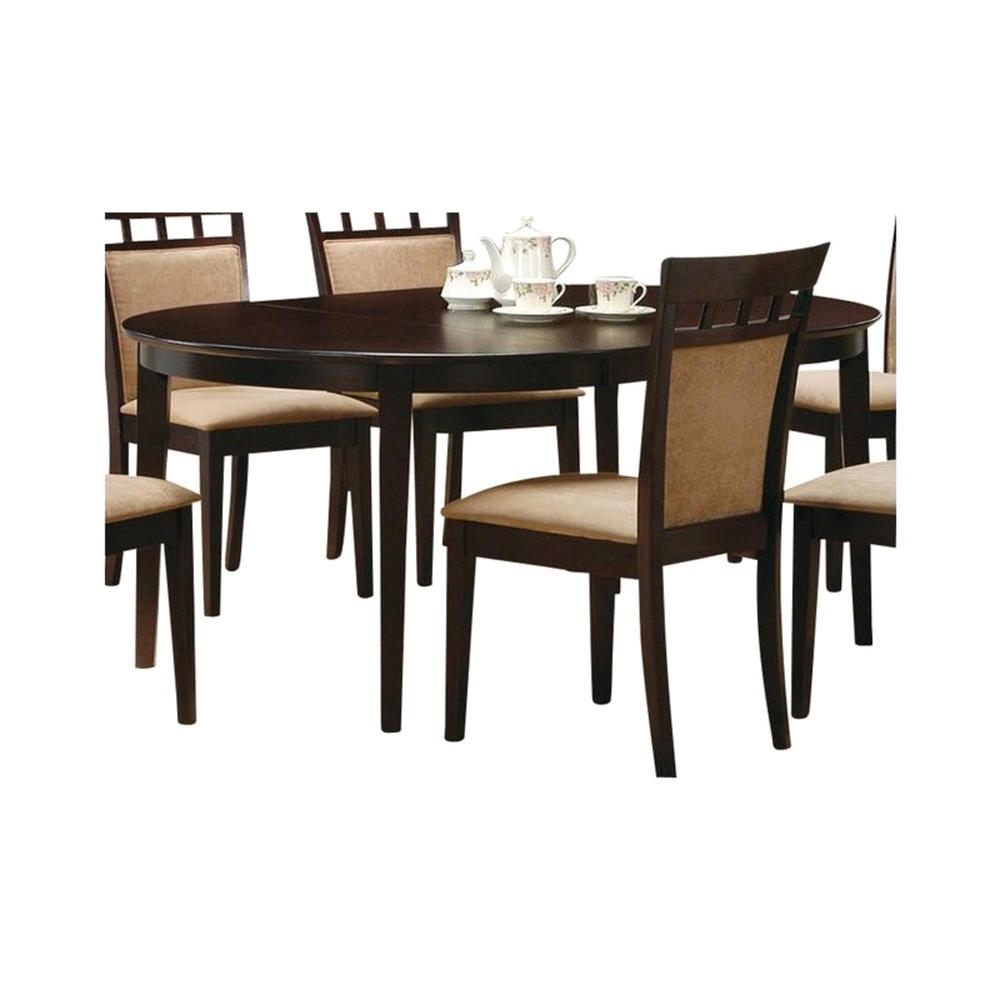 Coaster Hyde Oval Dining Table with Tapered Legs