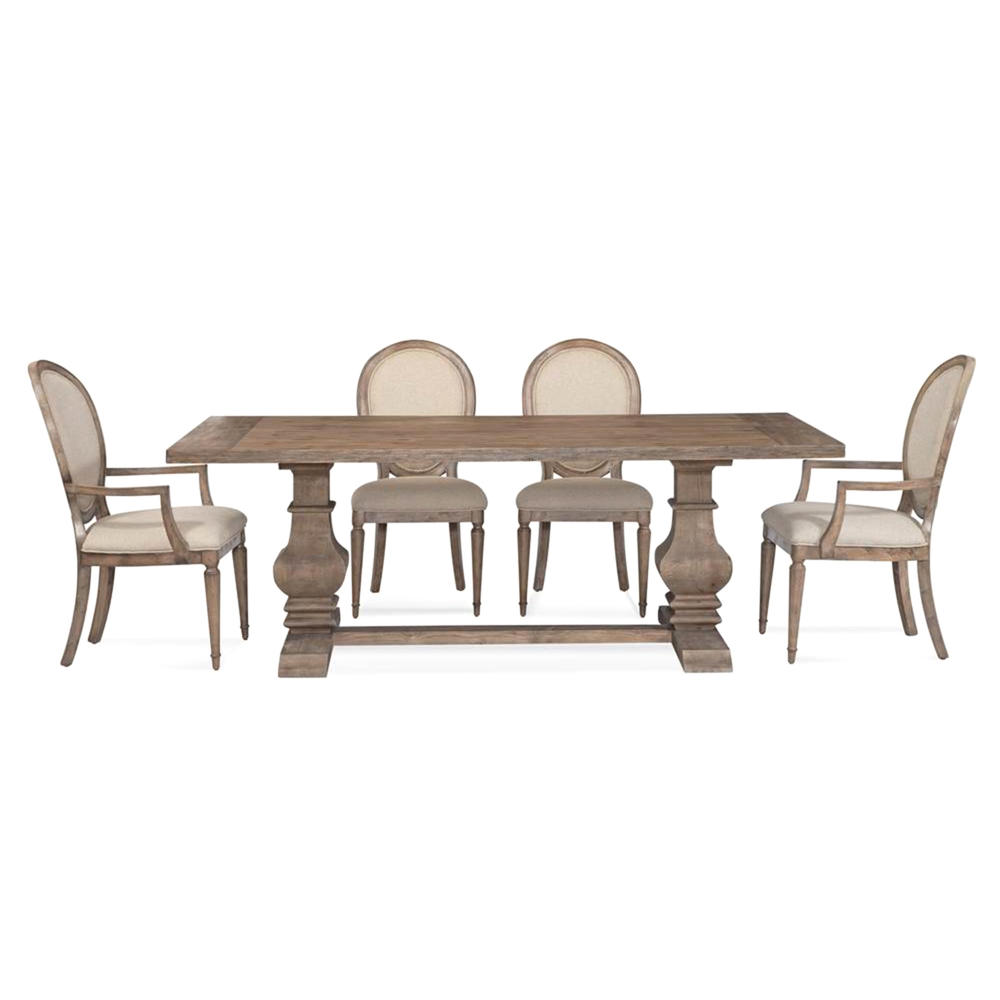 Bassett Mirror Company Bassett Kinzie Rectangular Dining Table - Pine