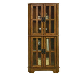 Coaster 23 5 W Wooden 4 Shelf Corner Curio Cabinet Sears Marketplace