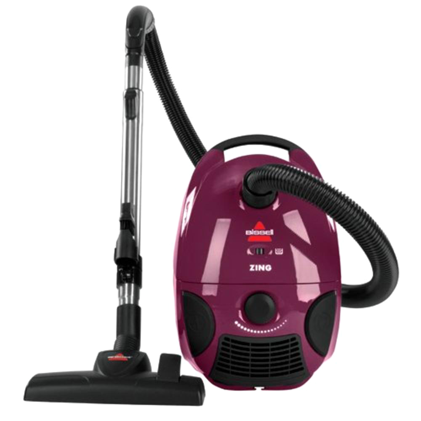 Bissell 4122 Zing Bagged Canister Vacuum - Purple