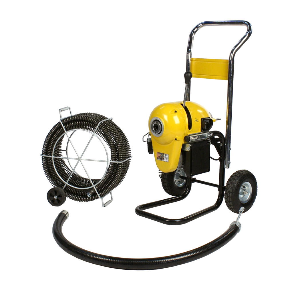 Steel Dragon Tools 46" Upright Drain Cleaning Machine with Electric Drive Motor