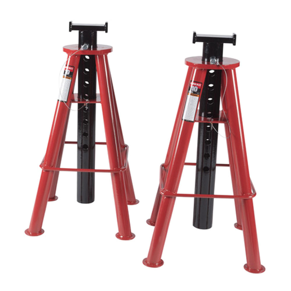 Sunex 10T High Jack Stands with HeightAdjustment Pins