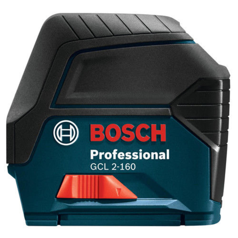 Bosch 165' Professional Self-Leveling Cross-Line Laser with Plumb Points