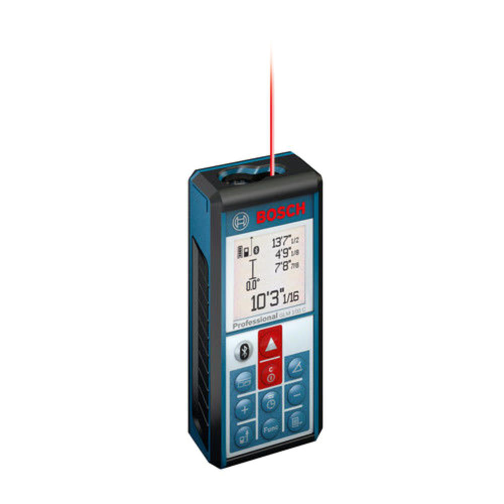 Bosch 330' Bluetooth Enabled Lithium-Ion Laser Distance and Angle Measurer