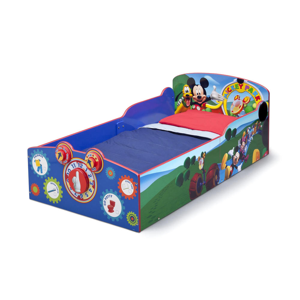 Delta Children Disney Mickey Mouse Interactive Toddler Bed