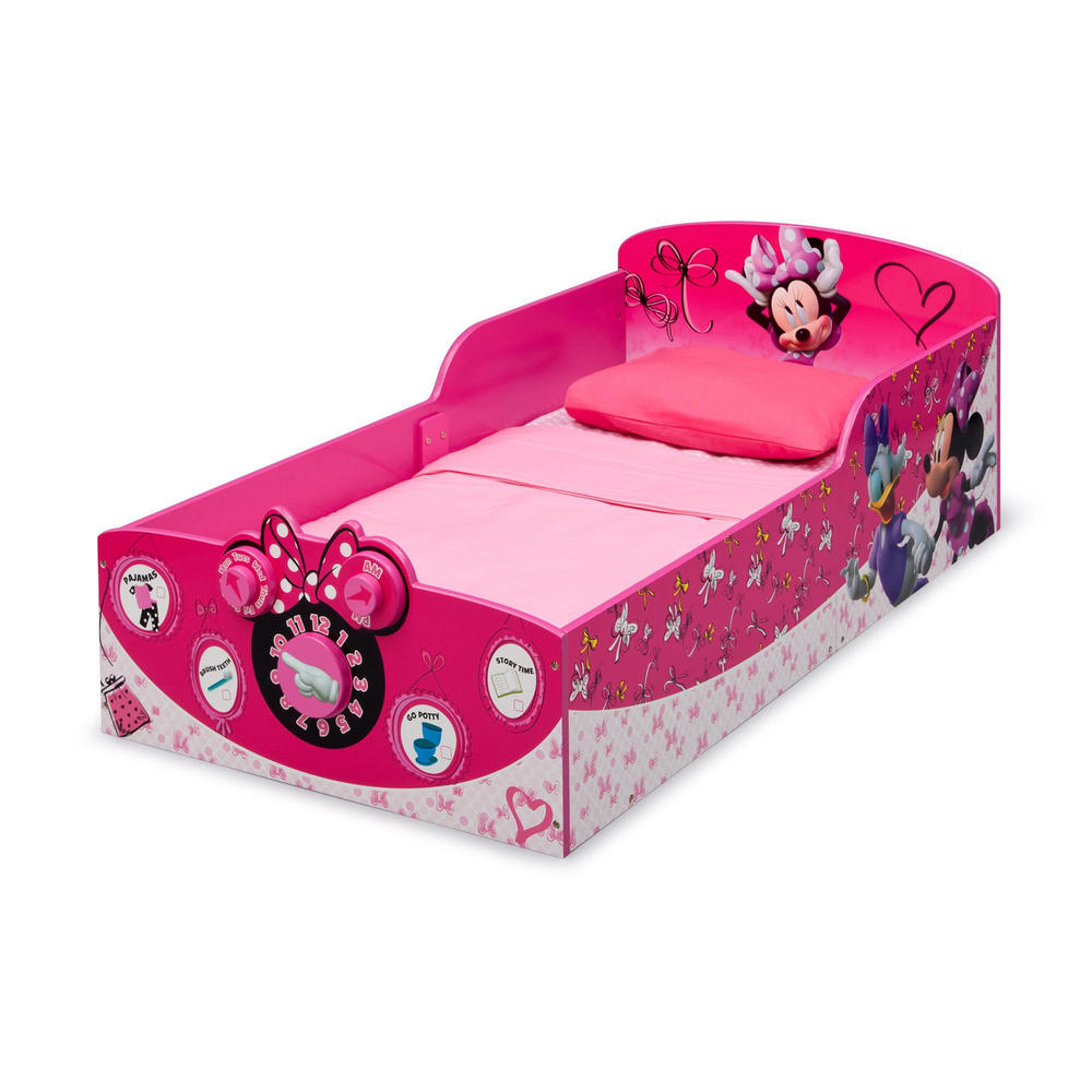 Delta Children Disney Minnie Mouse Interactive Toddler Bed