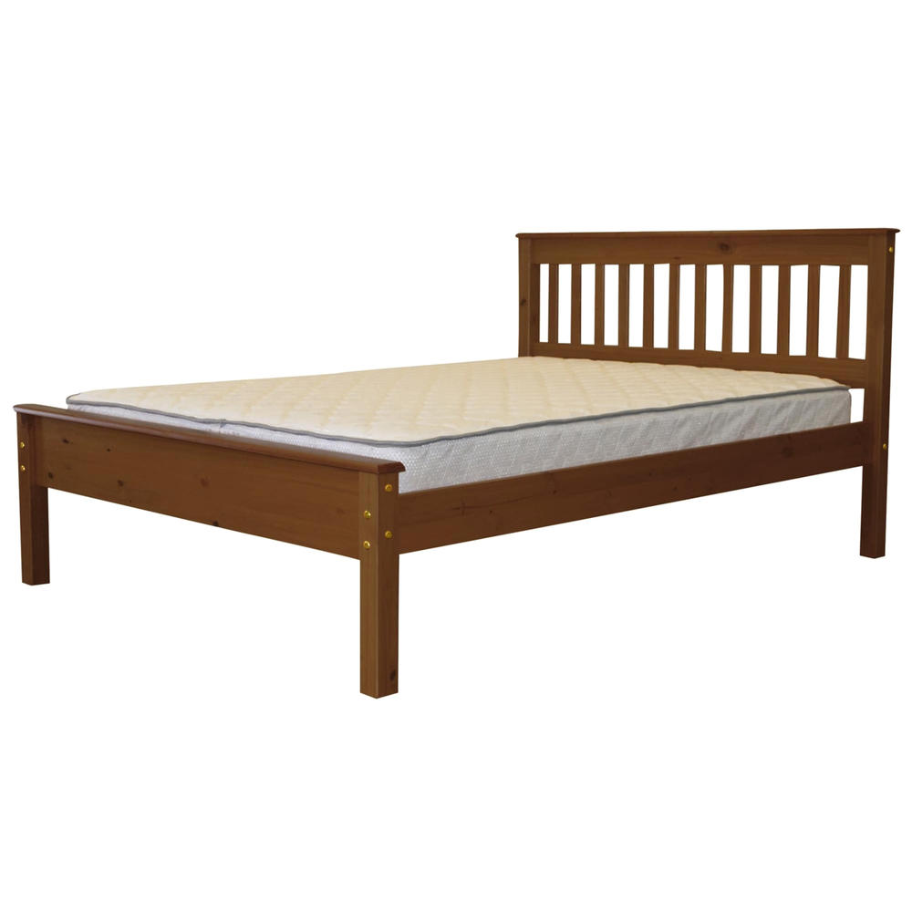 Bedz King Full Mission Style Bed - Espresso