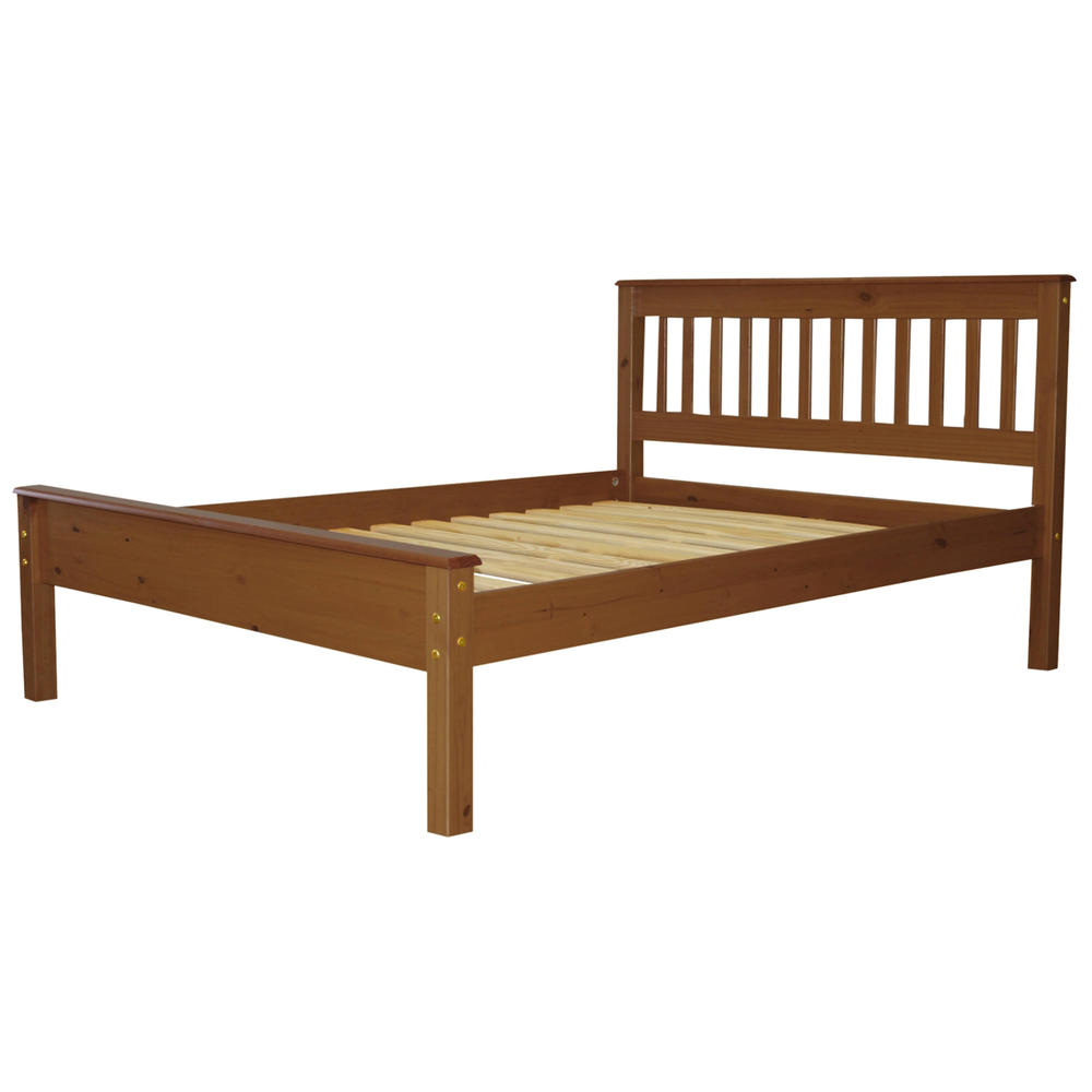 Bedz King Full Mission Style Bed - Espresso