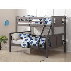 DONCO kids Donco Trading Twin/Full Princeton Bunk Bed, Drawers Or Trundle Not Included