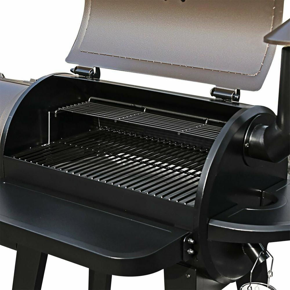 Z Grills  Wood Pellet Grill BBQ Smoker Digital Control with Cover Brown ZPG-450A