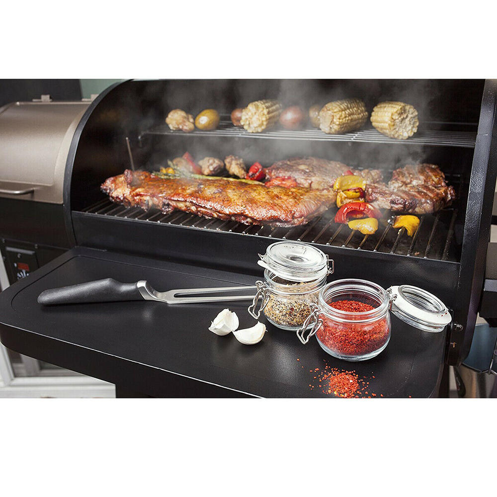 Z Grills  Wood Pellet Grill BBQ Smoker Digital Control with Cover Brown ZPG-450A