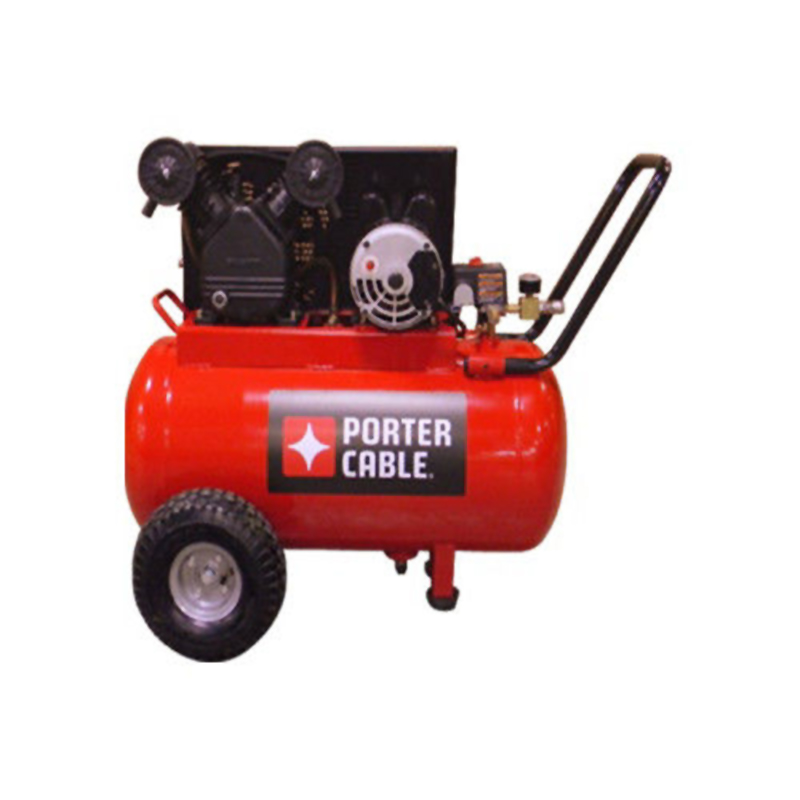 Porter-Cable 20gal 1.6HP Single Stage Oil-Lube Horizontal Air Compressor