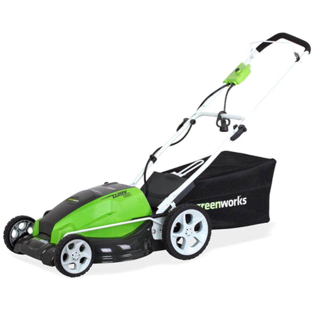 Greenworks 25112  21" 13A 3-in-1 Electric Lawn Mower