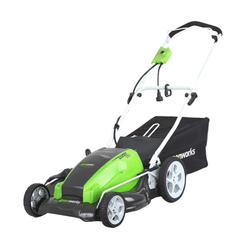 Greenworks 21-Inch 13 Amp Corded Lawn Mower 25112 Green GreenWorks 25112 13