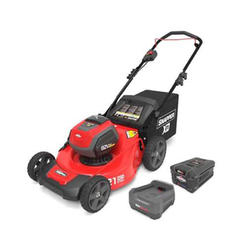 Snapper XD 82V MAX Electric Cordless 21-Inch Lawnmower Kit with (2) 2.0 Batteries & (1) Rapid Charger, 1687884, SXDWM82K