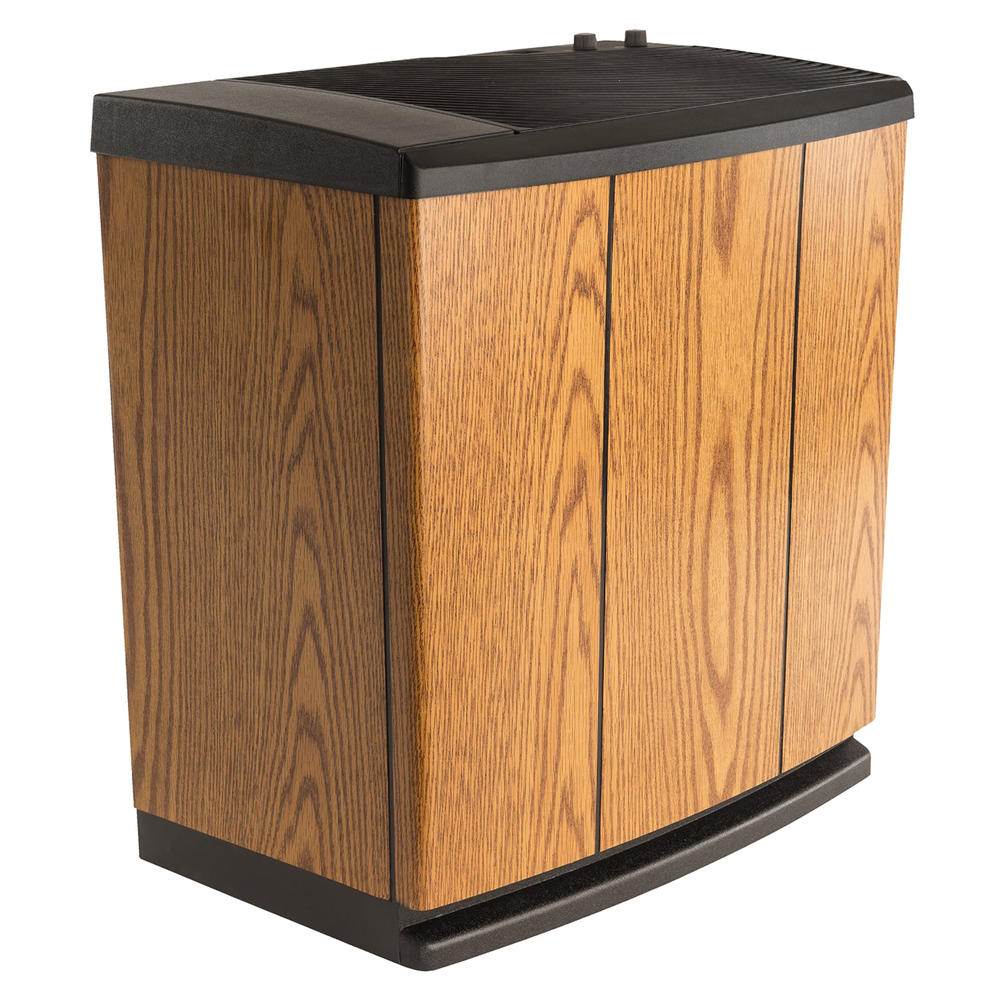Essick Air H12300HB   5.4gal 4-Speed Console-Style Evaporative Humidifier - Light Oak