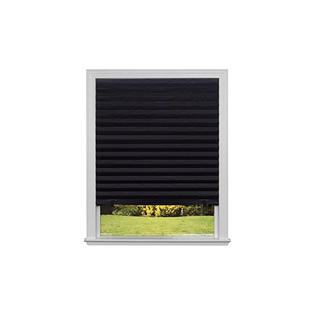 shade redi blackout paper pleated shades 6pc