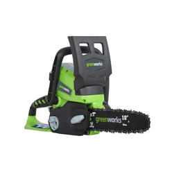 Greenworks 24V 10-Inch Cordless Chainsaw, 2Ah Battery and Charger Included, 20362