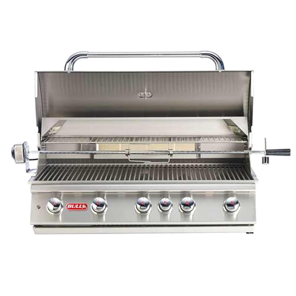 Bull Outdoor Products 57568 Brahma 5-Burner Liquid Propane Stainless-Steel Grill Head