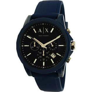 Armani Exchange Men's Blue Chronograph Watch AX1327