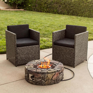 Best Choice Products 28 Outdoor Gas Fire Pit Sears Marketplace